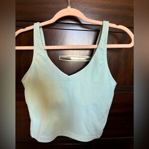 🩵Pale Blue Crop Tank